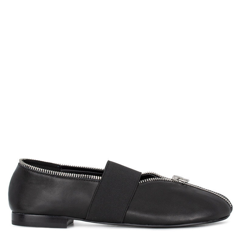 Sheer Gather Flatshoes 37 BLACK 新品未使用 GATHER BALLET / BLACK – SHISEI